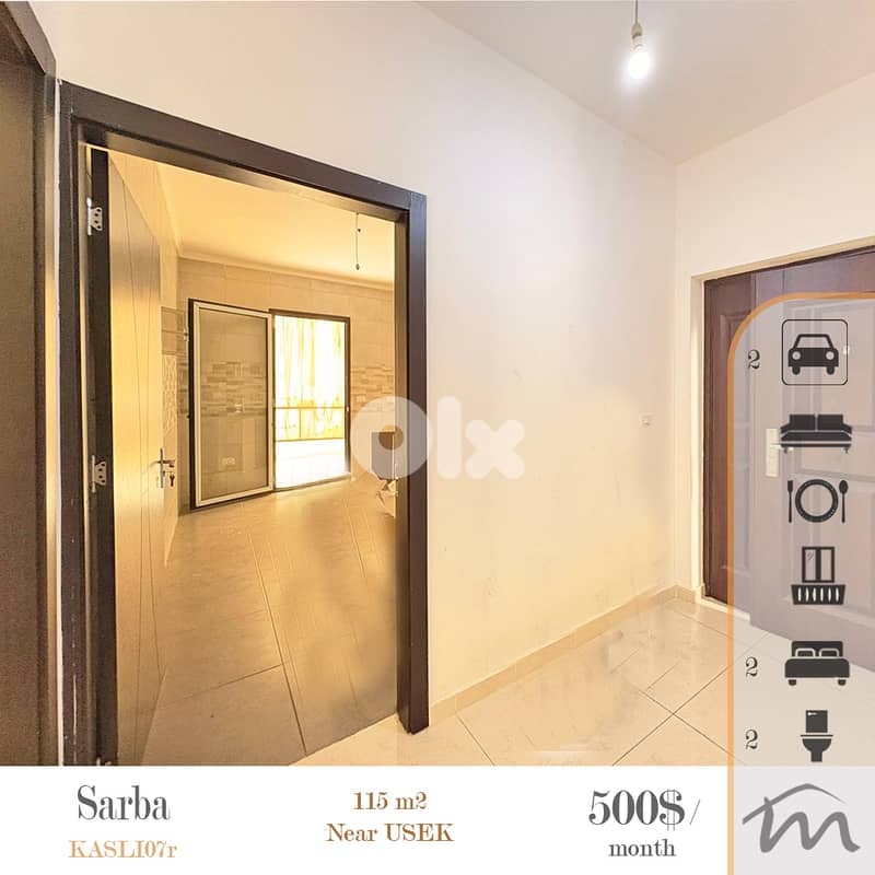 Sarba | Close to UZEK Univ | 2 Bedrooms Apart | 2 Underground Parking 0