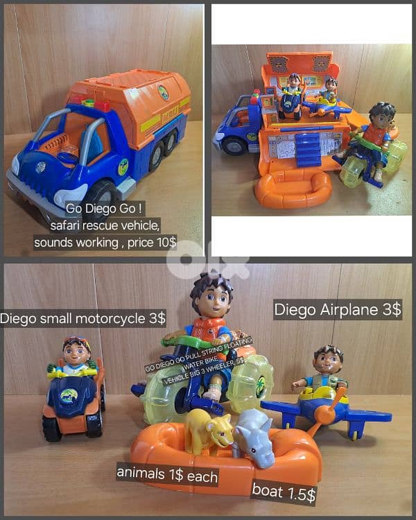 Go diego go toys 0