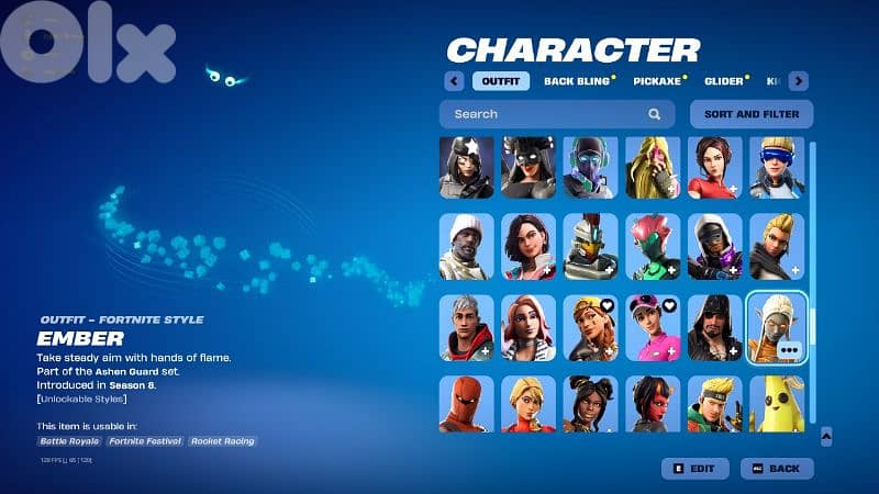 Fortnite stacked og acc 4