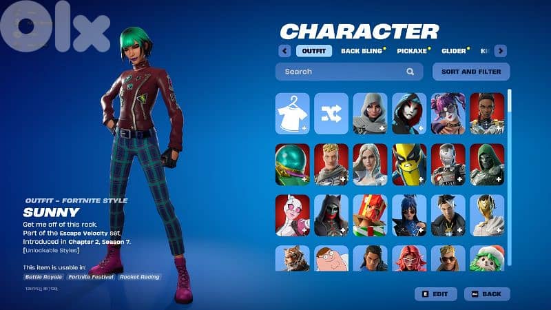 Fortnite stacked og acc 11