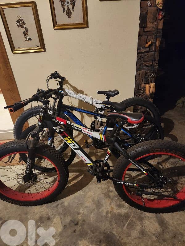 Three bicycles in good condition 0