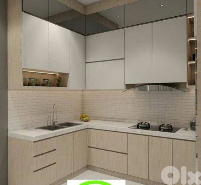 تصميم تنفيذ ابواب ومطابخ 0