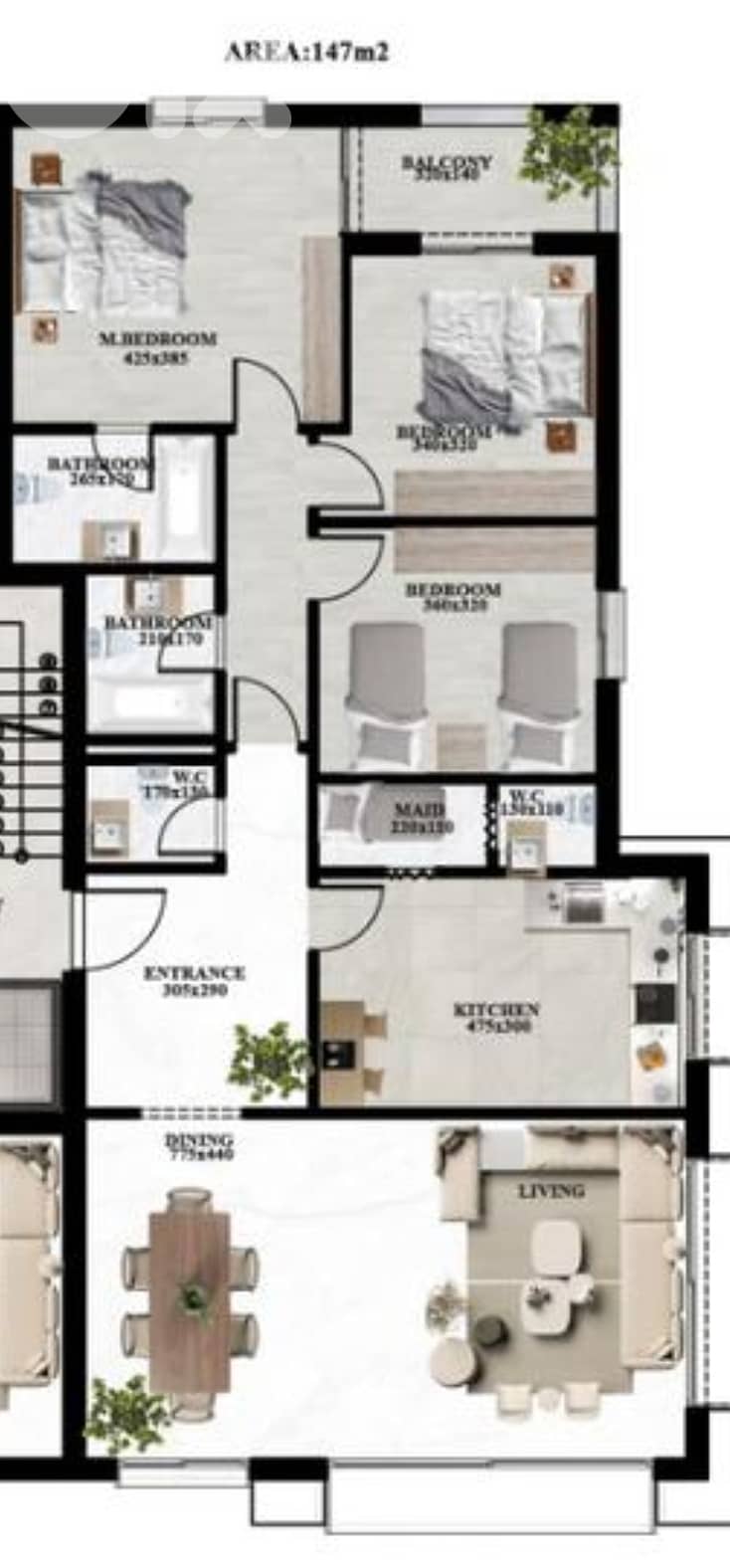 Luxurious Apartment for Sale in Hazmieh. 0