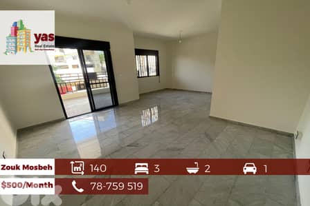 Zouk Mosbeh 140m2  Rent | Well Maintained | Calm Area | JA