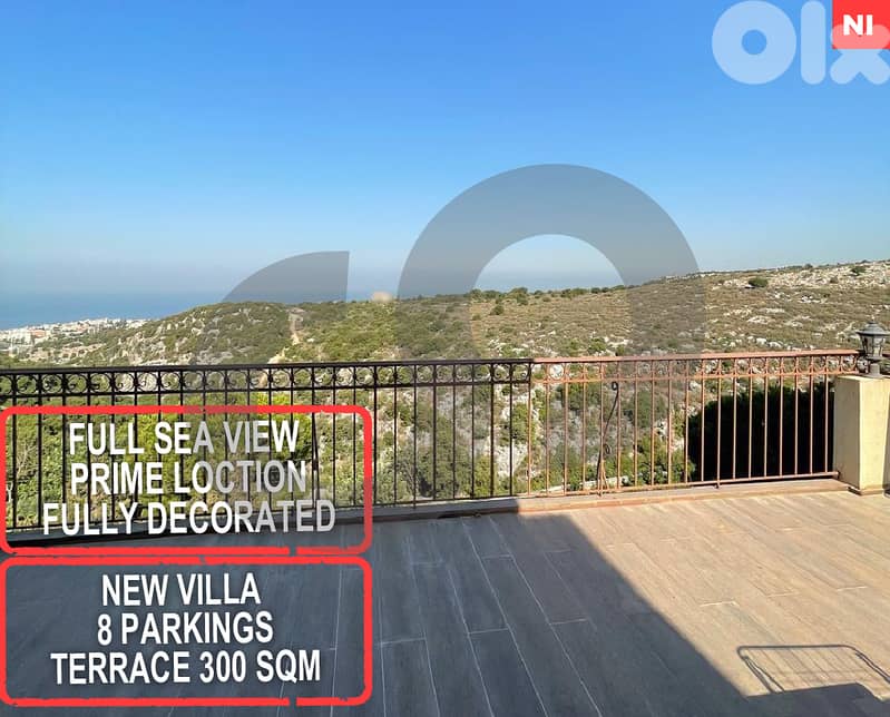 Full sea view, New, terrace, jbeil, edde/ جبيل-إده REF#NI126046 0