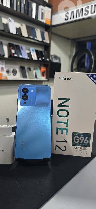 infinix note 12 256 gb 16 ram like new 0