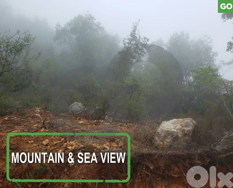 Mountain and sea view -  chahtoul keserwen REF#GO126066 0