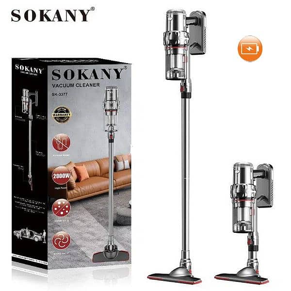 rechargeable vacuum cleaner SOKANY 0