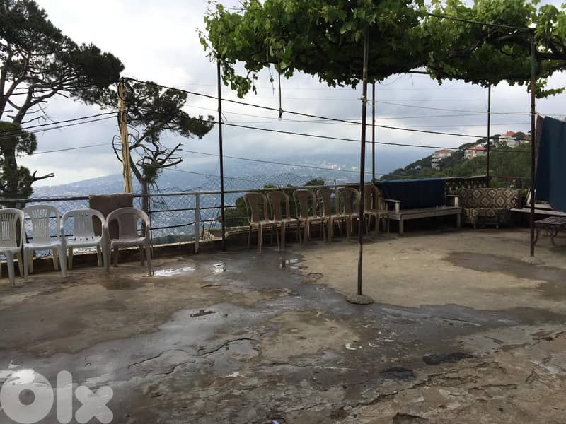 Land and an old house for sale in Dhour Choueir . أرض وبيت قديم للبيع ف 3