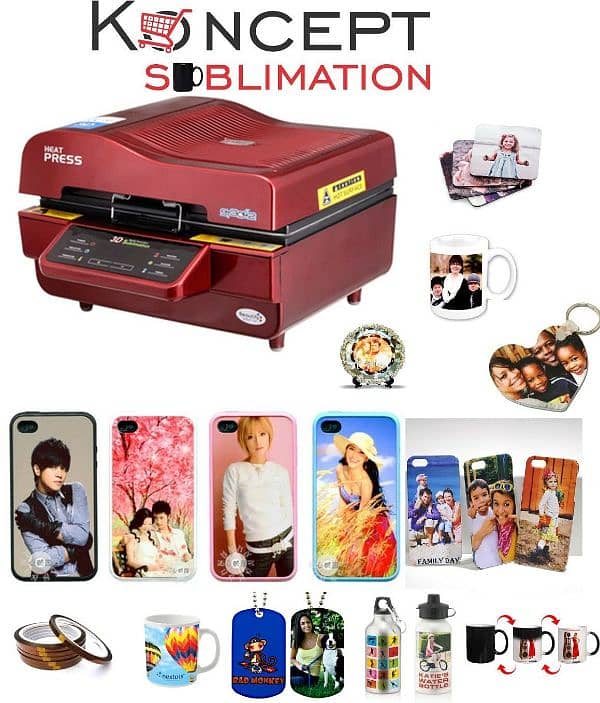 sublimation heat press machine 2