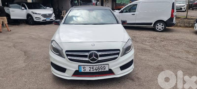 Mercedes-Benz A-Class 180 2013 Red line look AMG 0
