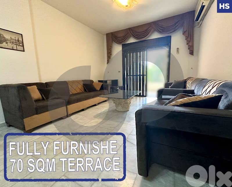 150SqmApartment-70Sqm Terrace for Rent in MAZRAAT YACHOUH REF#HS116302 0