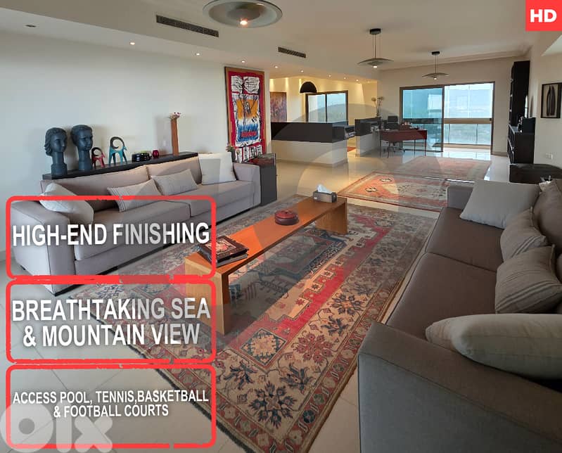 High-End Apartment, Dawhet El Huss, sea and mountain view REF#HD126099 0