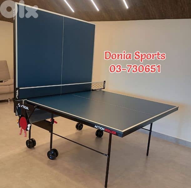 Stiga action roller indoor table tennis 0