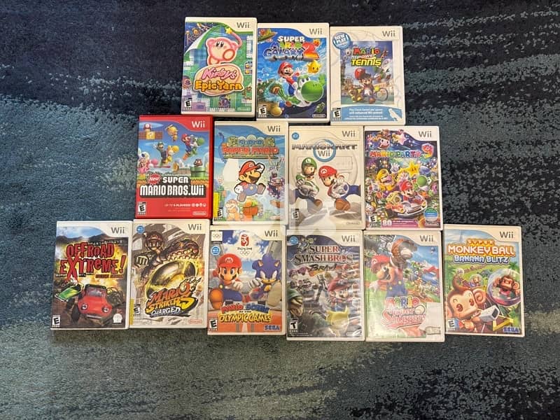 13 Games for Wii only 150$ 0