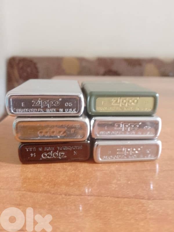قداحات اصلية امركانية zippo original الوحدة بي 15 دولار 1