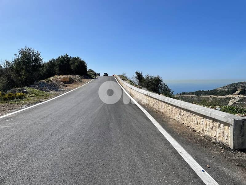 Land in Ghadras with Panoramic Sea and Mountain Views 1