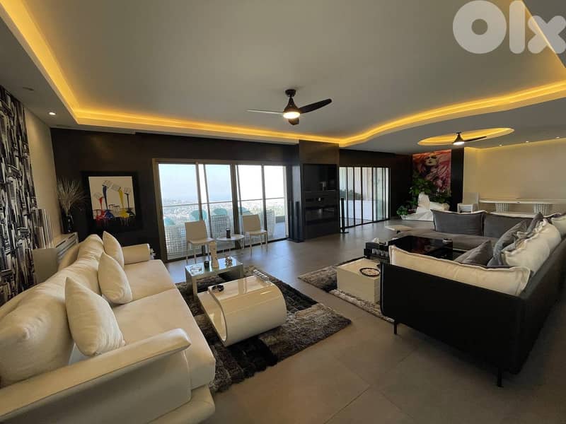 Yarzeh/ Luxury Furnished Apartment for sale - اليرزة / شقة فاخرة للبيع 0