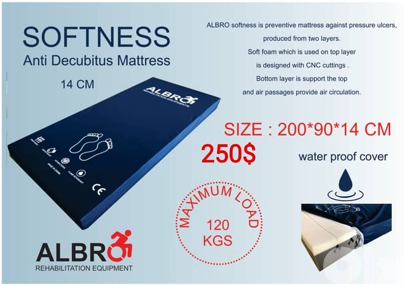 Hospital Bed Mattress فرشة سرير مستشفى طبي 1