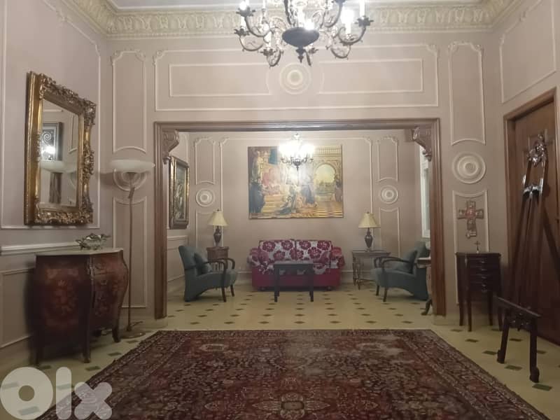 HIGH CEILLING VINTAGE IN ACHRAFIEH SASSINE AREA 170SQ  (AC-1083) 0