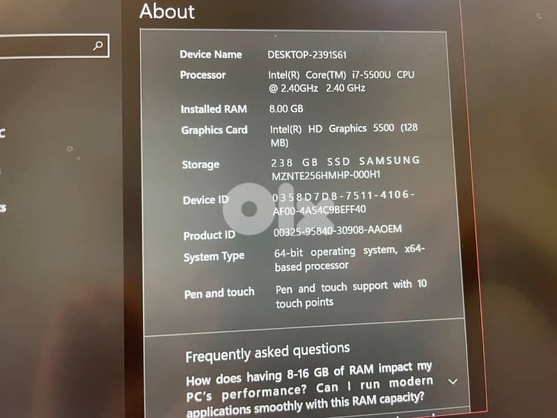 laptop hp x360 5