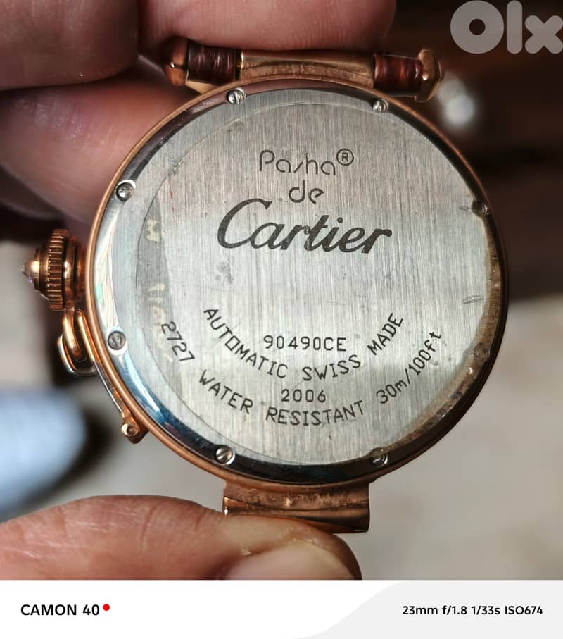 Automatique + Date montre neuf comme sur la photo 0
