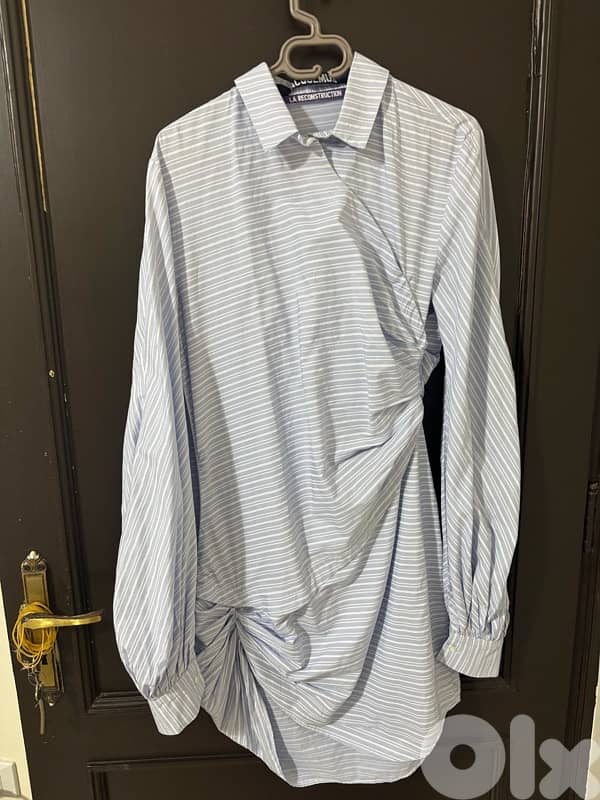 JACQUEMUS SHIRT DRESS SIZE 38 1