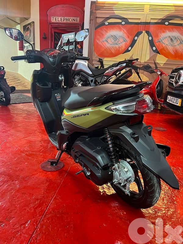 Yamaha Gear 125 cc 5