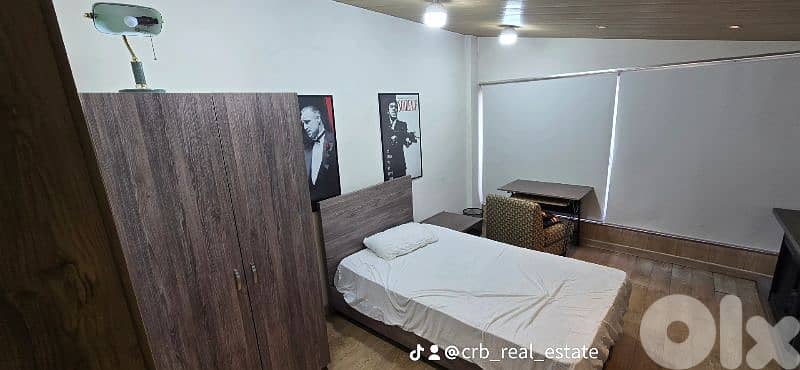 kaslik For rent just 350$ studio furnished near usek 0