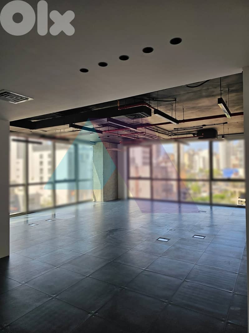 124m2 office+prime location 4 rent in Sin El Fil - مكتب في سن الفيل 0