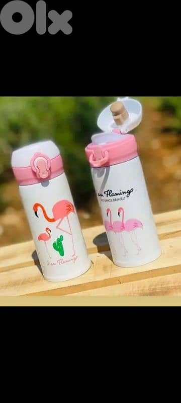 flamingo high quality thermos 0