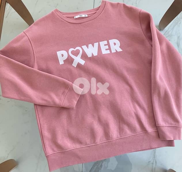 Pink sweater for women size M 0