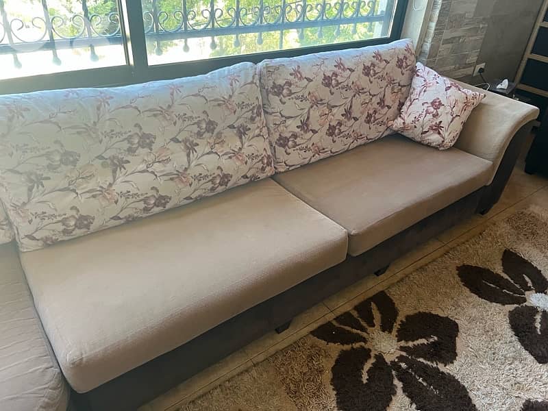 corner living room with center table 5