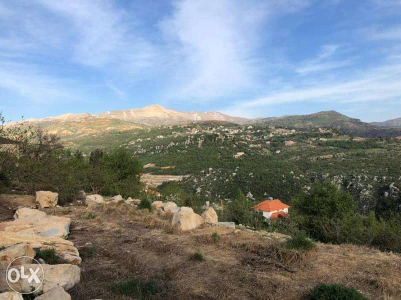 LAND For SALE in Kfardebian with PANORAMIC View أرض في كفردبيان 2