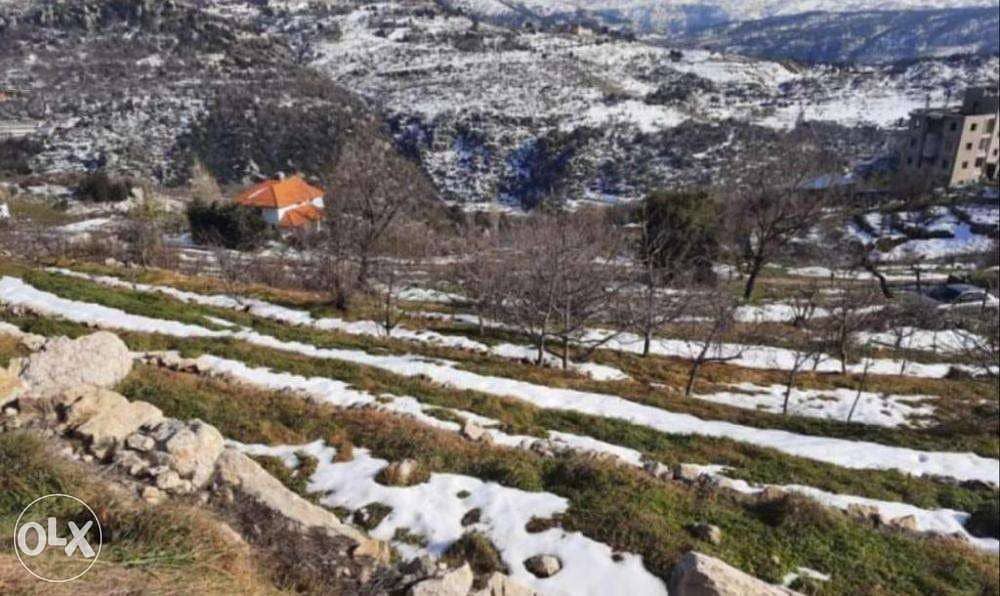 LAND For SALE in Kfardebian with PANORAMIC View أرض في كفردبيان 4