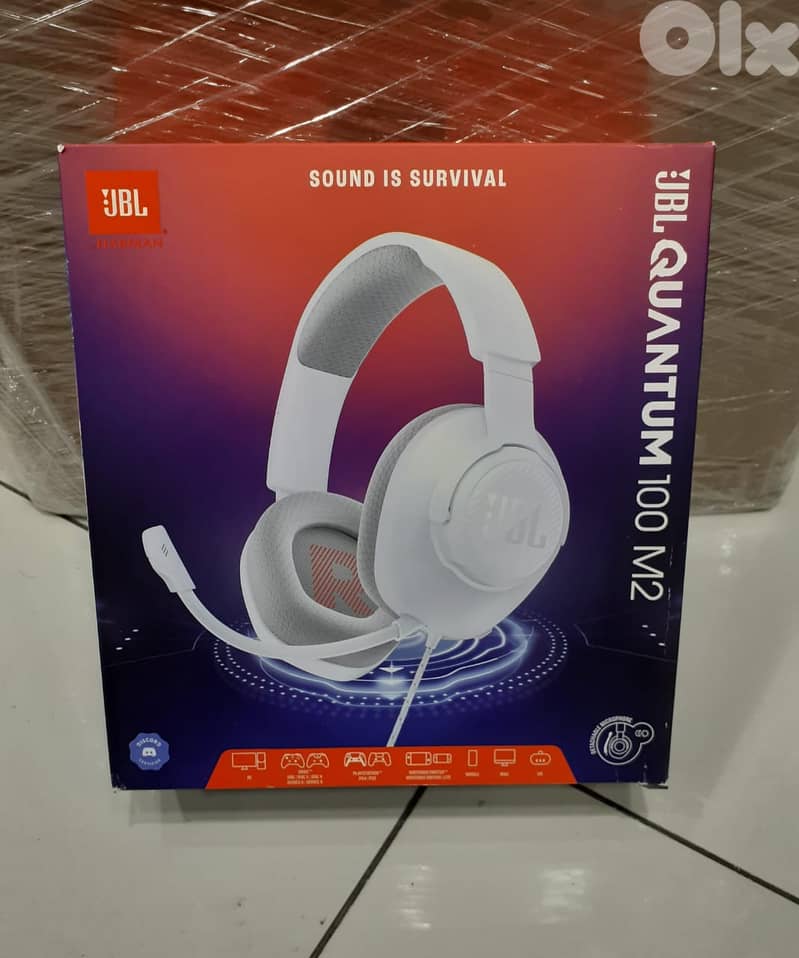 Jbl Quantum 100 M2 white  Amazing & good offer 0