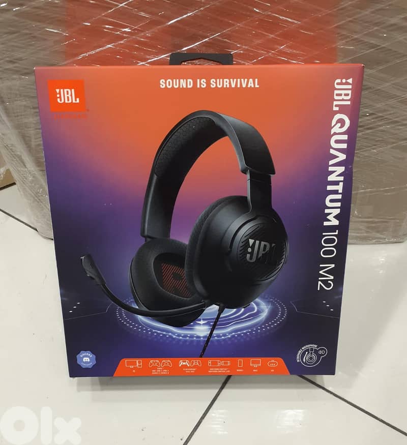 Jbl Quantum 100 M2 black 0