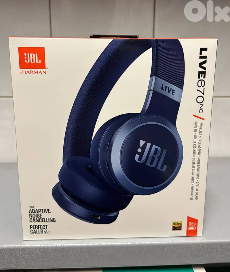 Jbl Live 670nc blue Original & Best offer 0