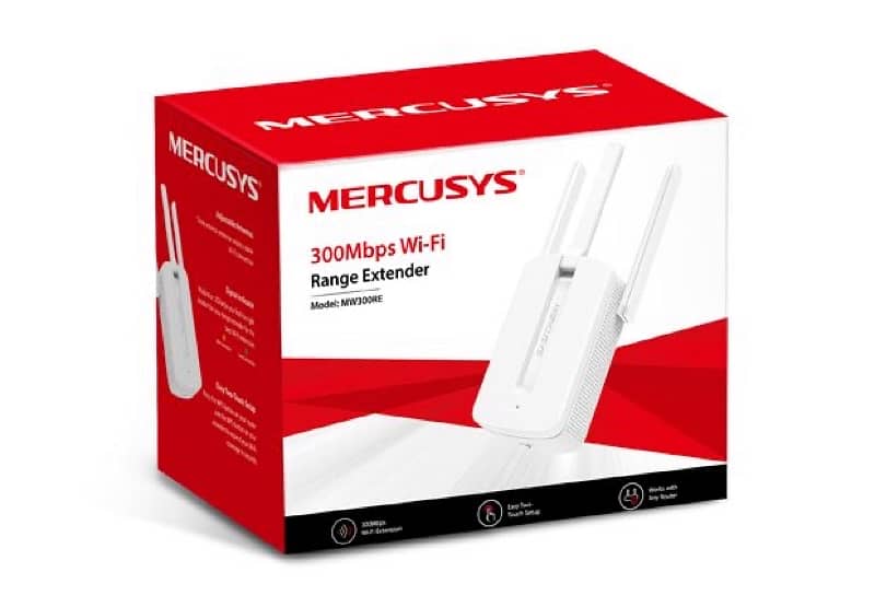 MERCUSYS MW300RE 300 Mbps Wi-Fi Range Extender 0