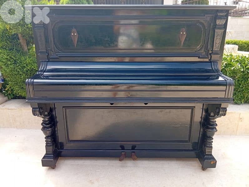 بيانو بلجيكي أصلي HEILBRUNN PIANOS من UR. HAINAUT A MORLANWELZ 8