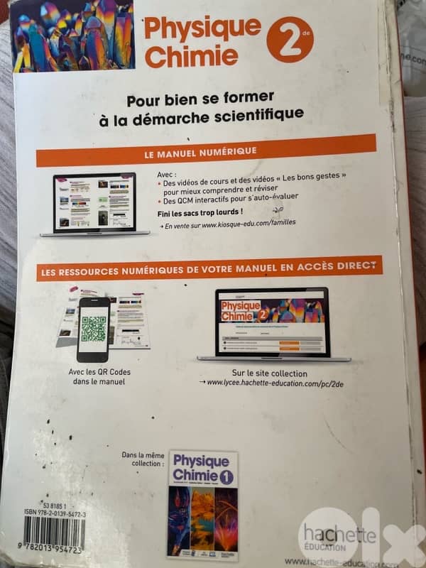 physique chimie 2de hachette 1