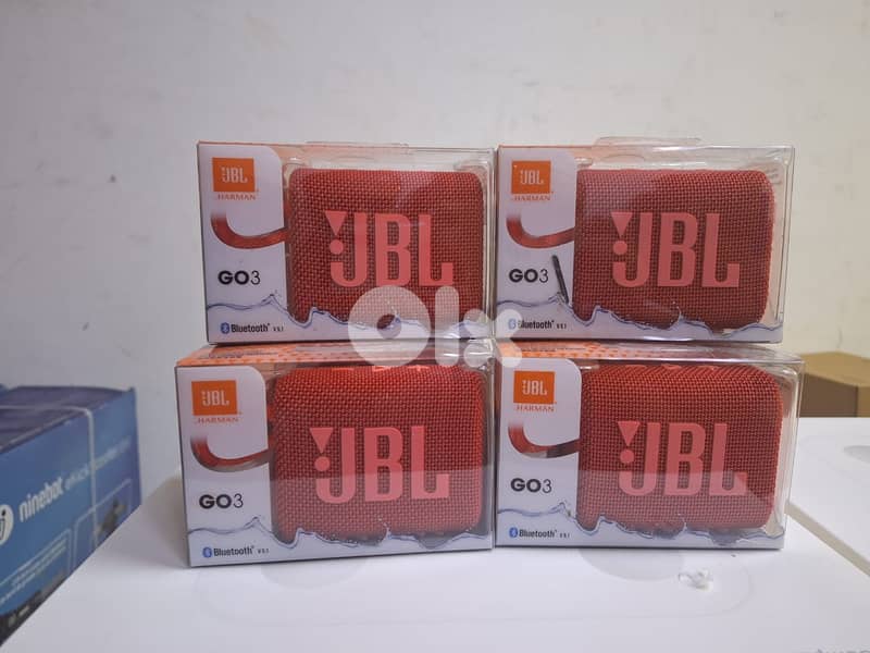 JBL GO 3 SPEAKER RED 0