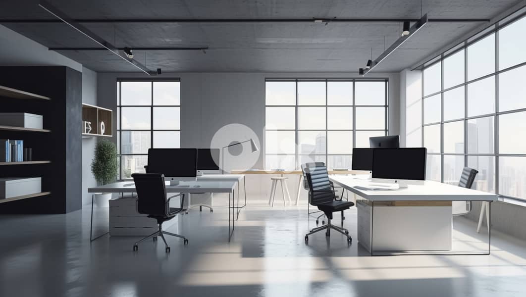 SPACIOUS OFFICE FOR RENT IN THE HEART OF VERDUN (200SQ) , (BTR-481) 0