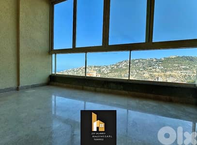 Apartment for sale in Ghazir 100m2 Furnished Sea View/غزير
