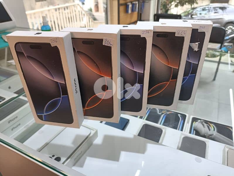 iphone 16 pro max 256GB new warranty 0