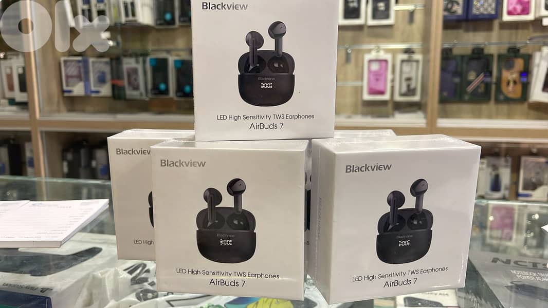 Earphone Black view AirBuds 7 black Exclusive & new offer 0