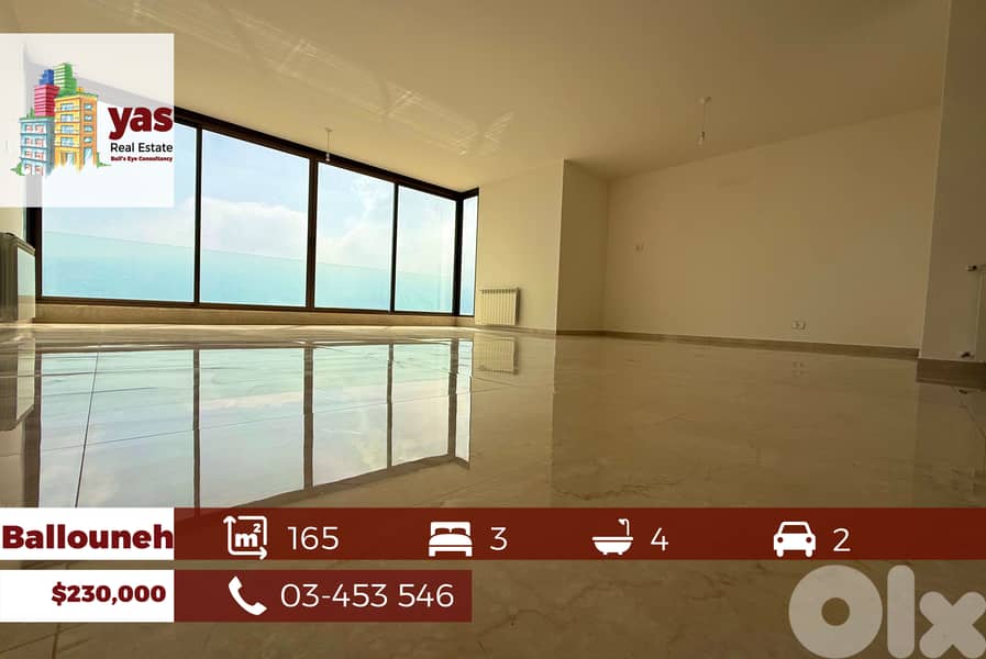 Ballouneh 165m2 | Unique Property | Impressive View | High ENd | TYT 0