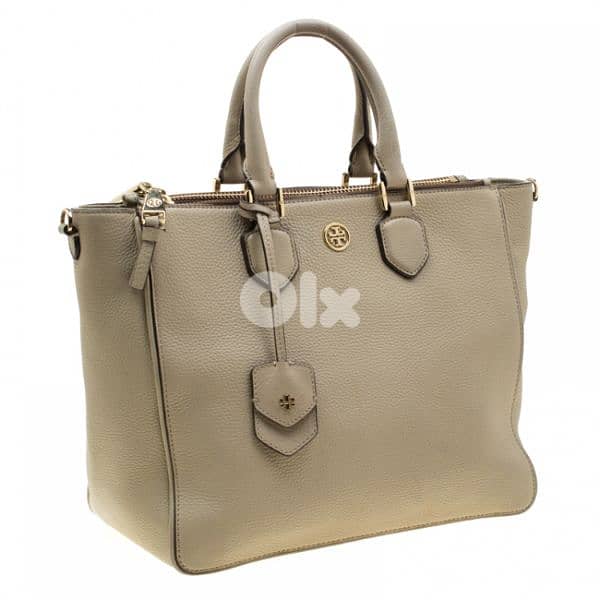 Tory Burch Beige Tote 1