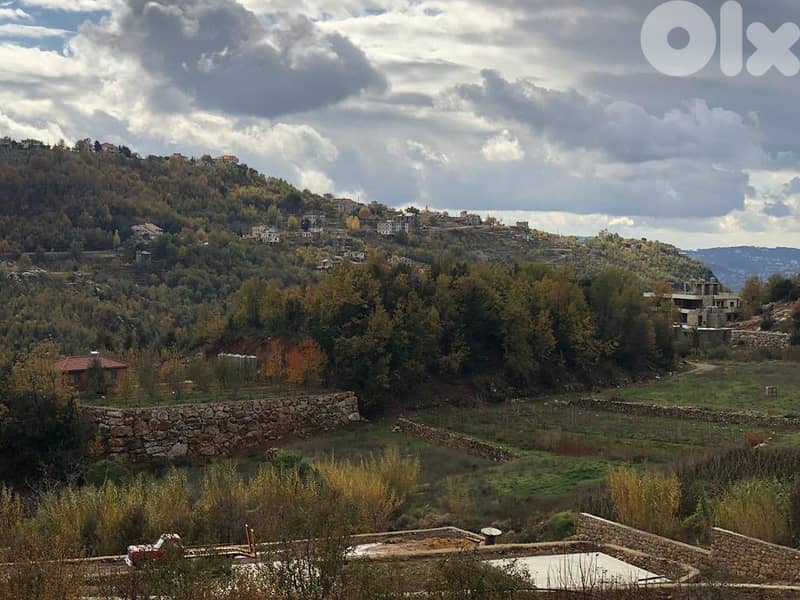 Land in Mazraat Kfardebian, Keserwan Overlooking the Mountains 0