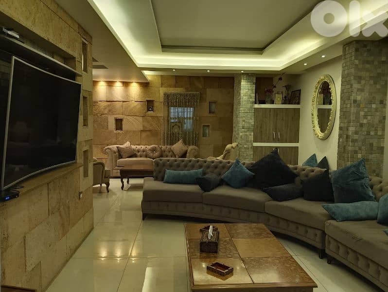 Outstanding I Prime 160 SQM + 40 SQM Garden in Bchamoun I Ref : MF 0